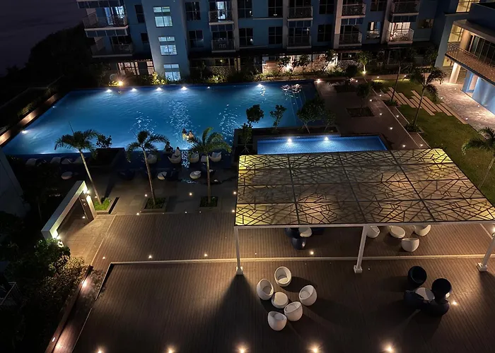 Homemadeluxury 180-degree Seaview 1br 2 Pools Next To Okada Airports Moa 酒店