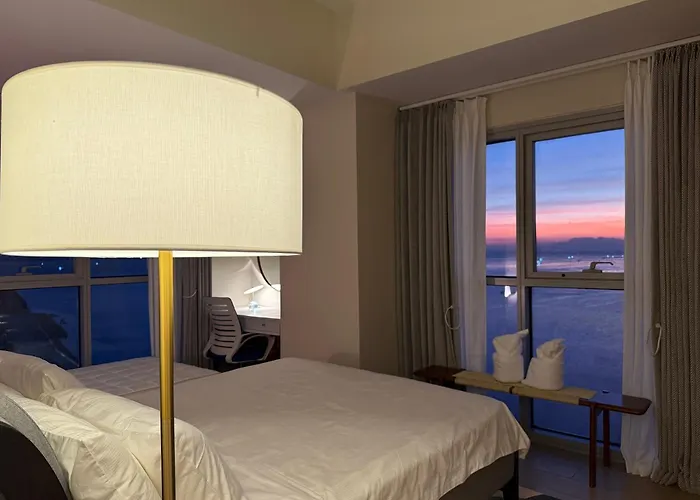 酒店 Homemadeluxury 180-degree Seaview 1br 2 Pools Next To Okada Airports Moa 马尼拉