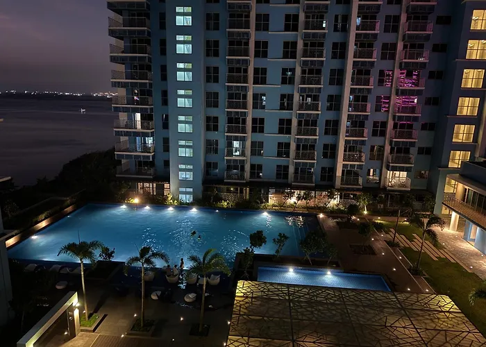 Homemadeluxury 180-degree Seaview 1br 2 Pools Next To Okada Airports Moa 酒店