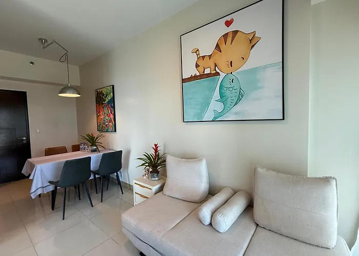 Homemadeluxury 180-degree Seaview 1br 2 Pools Next To Okada Airports Moa